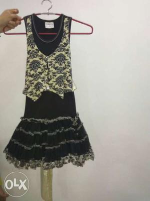 Party wear frock for 5 year old girl of little
