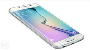 Galaxy S6 edge.White colour,Side small