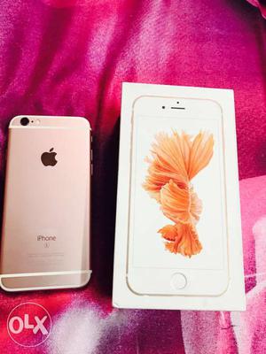 I phone 6s 128 GB Rose Gold with Box and all