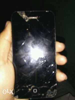 Iphone 4s 32gb screen cracks repairing cost 