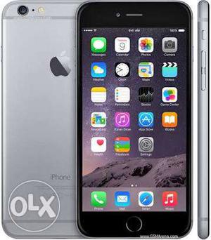 Iphone 6s plus space grey colour with original