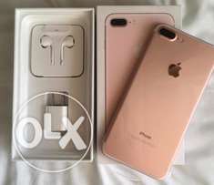 Iphone 7 plus gold with facetime