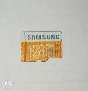 Samsung 128 GB memory card.. Not use for one