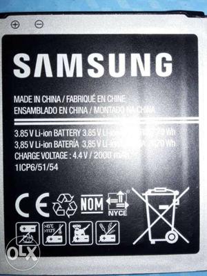 Samsung original battery 6 months used with bill