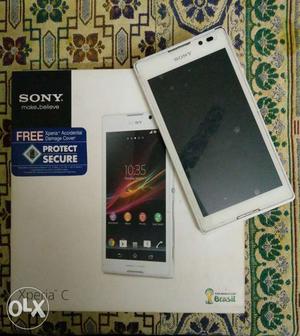 Sony Xperia C with all accessories