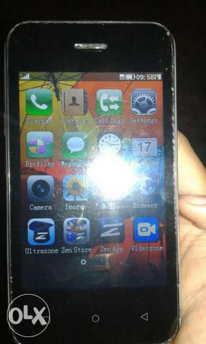 Zen flair 3G phone with bill box. I buying at