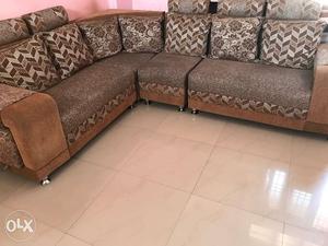 Brand new L-shape sofa for sell Very less use and