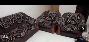 Brawon Fabric Sofa Set 3+1+1