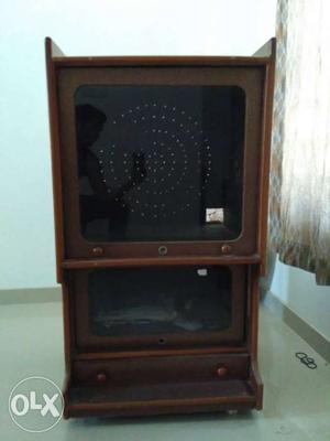 Brown Tv Hutch