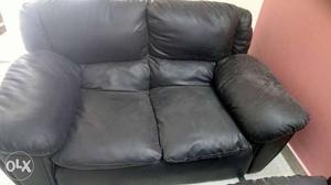 Complete 5 seater leather Sofa