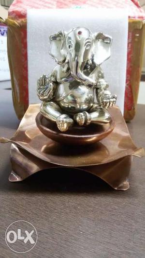 Ganeshji statue-silver