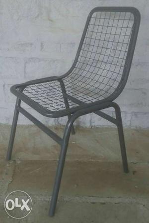 Iron jali chair