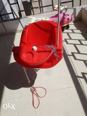 Red Hanging Chair