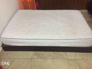 Spring mattress with low rise bed. Hardly used. 4