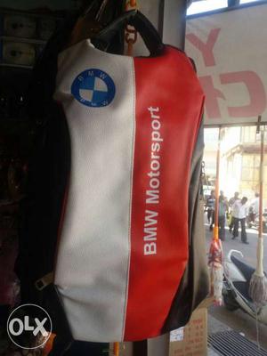White And Red Bmw Motorsport