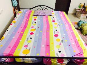 __________Hardly 3 months used Bed with mattress for RS
