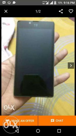 3months mobile With back pouch, original charger,