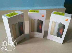 Redmi 3s & 3s prime sealed pack available