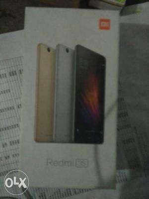 Redmi 3s prime for sell 2months old but no bill
