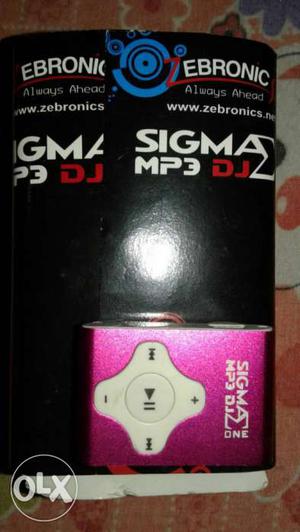 Zebronics pink n White Sigma Mp3 Player
