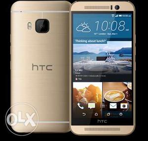 Htc m9 gold imported boxpack 3g phone brandnew no