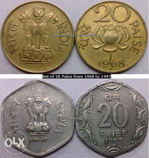 India Old Coin Hai Best Condition
