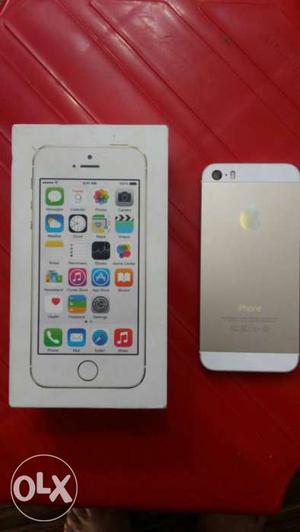 Iphone 5s Gold color 16gb superb 100% condition