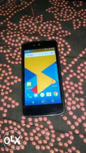 Karbonn Android One Sparkle V. One year Three months old.