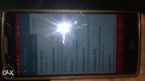 Lg spirit phone in good condition very less used