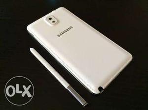 Note 3 neo! White coloured with bill and box and