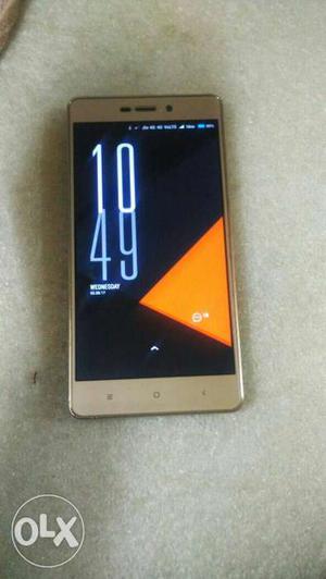 Redmi 3s prime Awesome condition with bill box cmplt and one