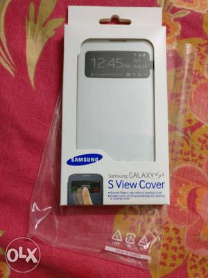Samsung S4 S View Cover 100% Genuine Samsung