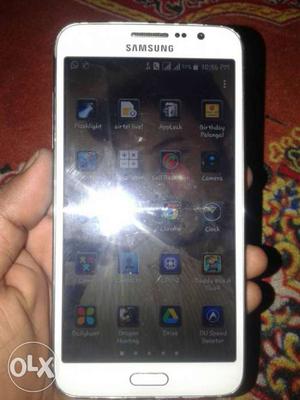 Samsung grand max Mobile was very good condition