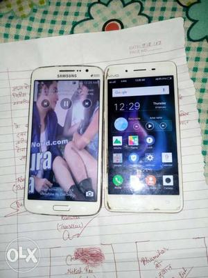 Vivo V3 and Samsung Grand 2 only use in last 4