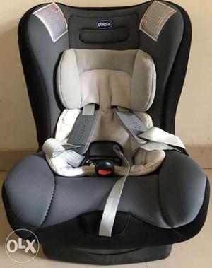 Baby car seat with safety belt. For infant or