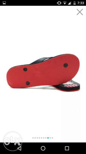 Brand new Red tape flip flops available at cheap