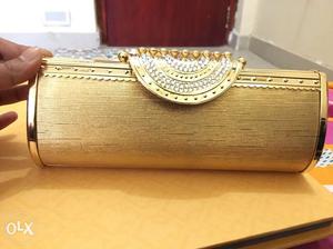 Brand new golden clutch from malaysia