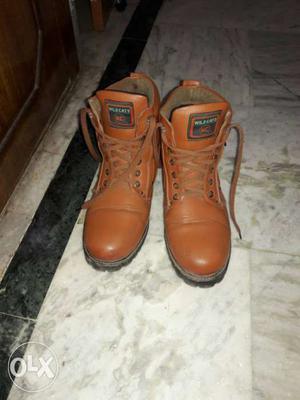 Elvance tan shooter boot men shoes, size - 8,