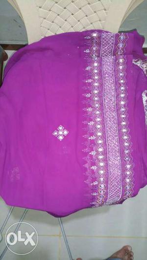 High material and work sari for sell purchase