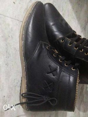 Synthetic leather long men boot, awesome loook,