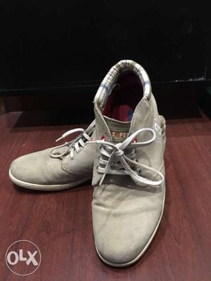 Us polo men shoes, suede, casual wear, size