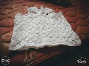 White Knit Cloth