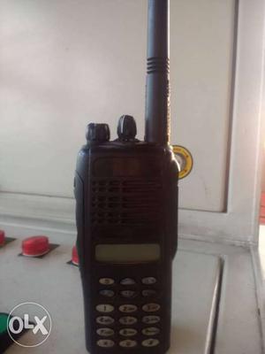 Motorola walkie talkie. 4 year old but its good