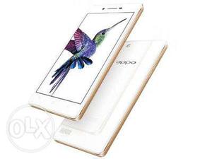 Oppo mobile 4 manth old free chargre hadphone