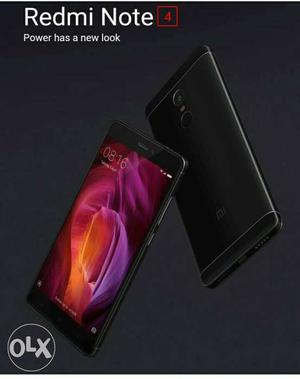 Redmi note 4 64gb black sealpack