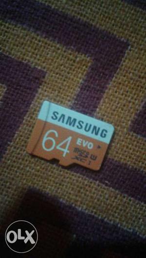 Samsung memory card 64 GB Sell urgently