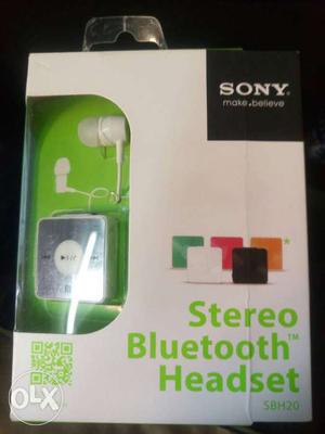 Sony Bluetooth headset. Imported. Brand new