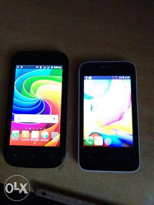 Micromax a35 and intex x 15+. Androied mobile