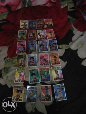 24 Trading Cards