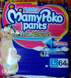 64N Mammy poko Pants/Diapers L size Mfg: 